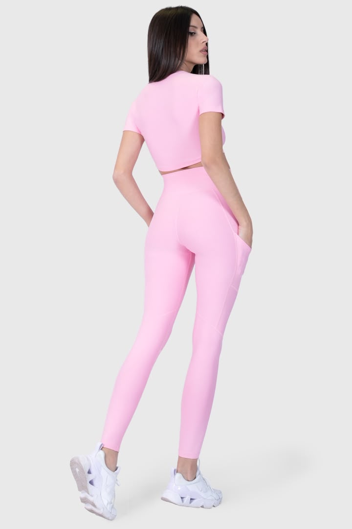 LEGGING ROSE BONBON — Rose Bonbon (3)