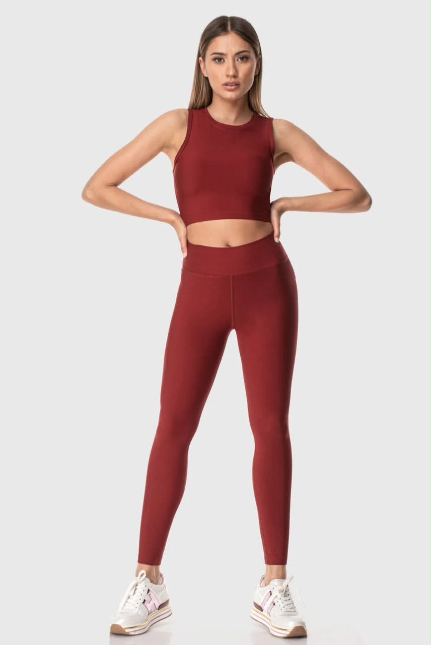 CLARET LEGGING — Claret Red (4)