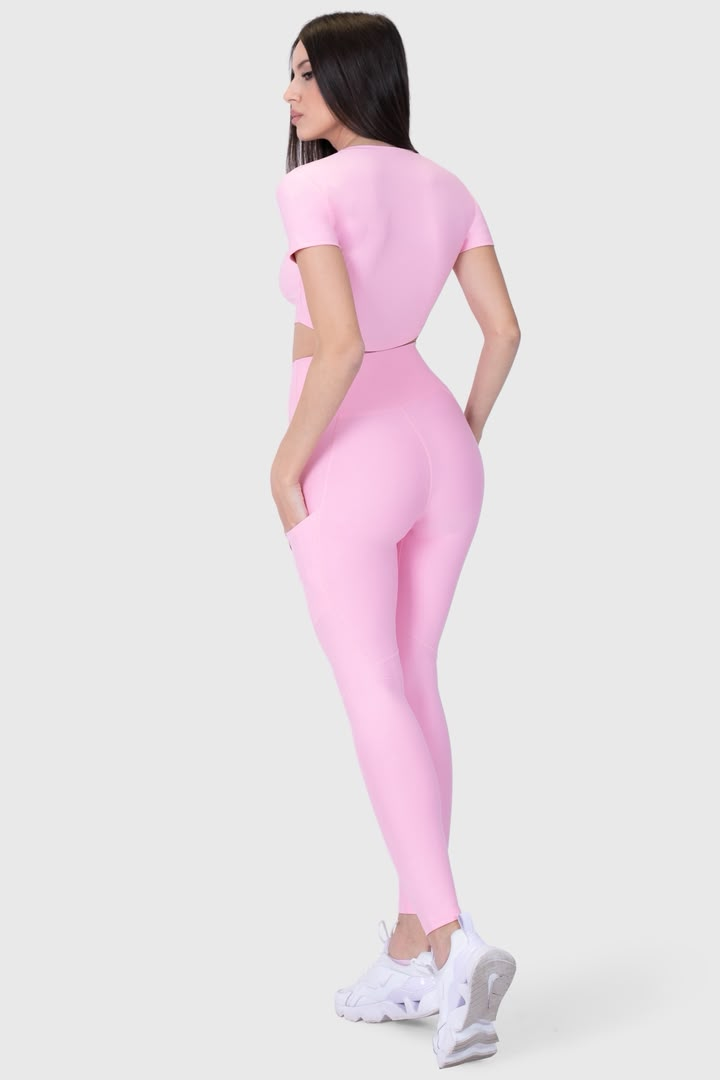 LEGGING ROSE BONBON — Rose Bonbon (4)